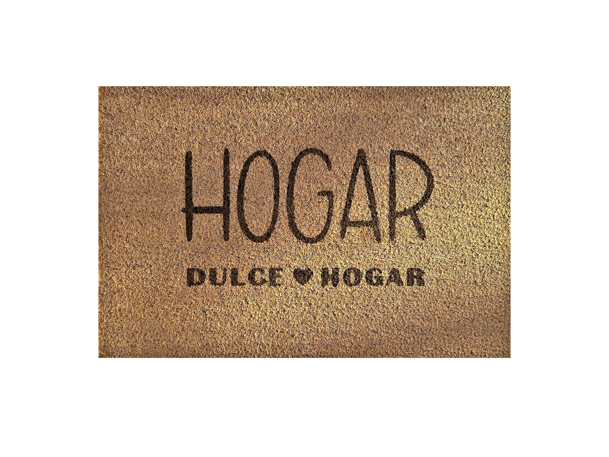 Felpudo hogar dulce hogar